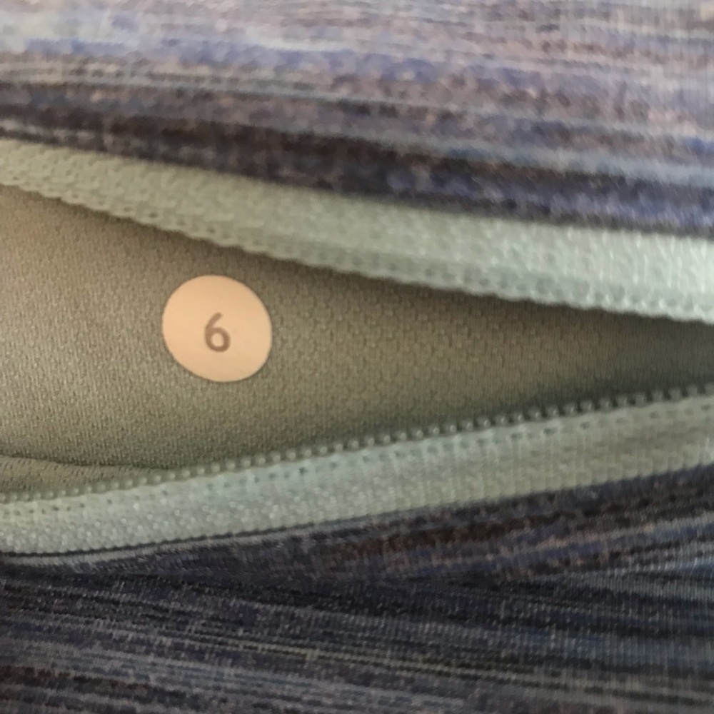 Lululemon Run: Speed Short
Black/ Blue Wee Stripe Size 6 - Picture 6 of 9